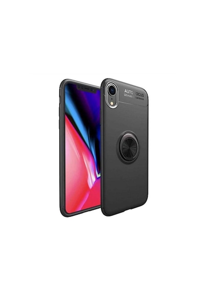 Apple Uyumlu iPhone XR 6.1 Kilif Yüzüklü Magnetli Ravel Case 389753775