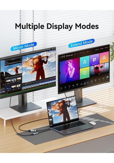 Usb C - Hdmı 2.1 Adaptör 8k 60hz 4k 144hz Alüminyum Tip-c Hdmı Kablosu, Thunderbolt 4 3 Destek 48 Gbps/hdcp2.3/hdr Dizüstü Bilgisayar, Tablet İçin Uyumlu