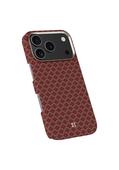 Apple Uyumlu iPhone 17 Pro Max Kılıf M-safe Şarj Özellikli Armorair Armorgrid Serisi Kevlar Turuncu Turuncu