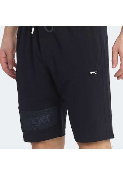 Slazenger NUKA Erkek Cepli Kapri Lacivert Şort