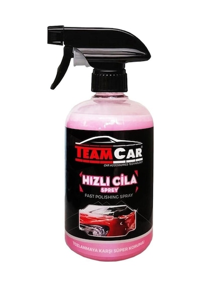 Team Car Süper Parlak Hızlı Cila 500 Ml