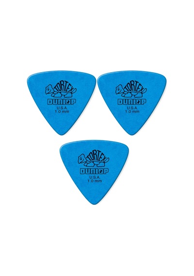 Jim Dunlop 431p1.0 Tortex 3 Adet Üçgen Gitar Pena 1 Mm Triangle