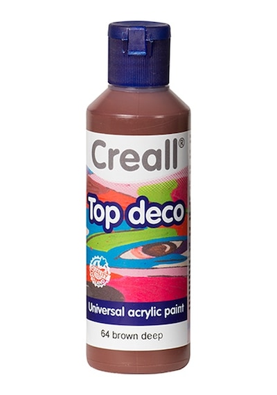 Creall Top Deco - Derin Kahverengi