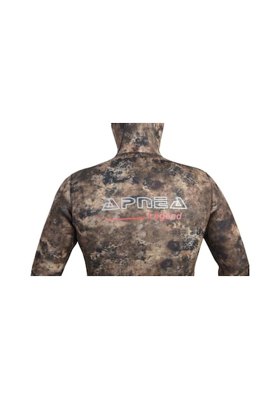 Apnea 5mm Legend Troox Camou 3D Elbise - XXL Siyah