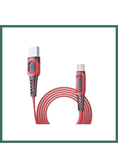 En-cag Konfulon Dc01 Süper Hızlı Micro Usb Kablo 1m 2.4a - Kırmızı Bss