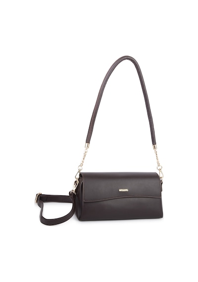 Nas Bag Kadın Sade Şık Omuz Ve Çapraz Çanta En 24 Cm Boy 12 Cm Kahverengi Diğer