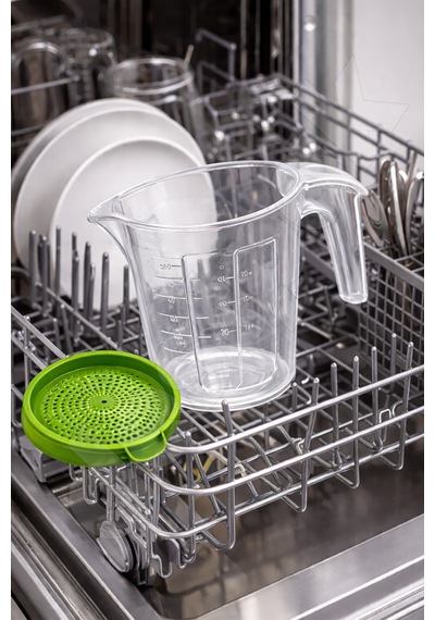Destpak Süzgeçli Yağ Saklama Kabı - 500 Ml - Plastik - Bulaşık Makinesinde Yıkanabilir - Ergonomik