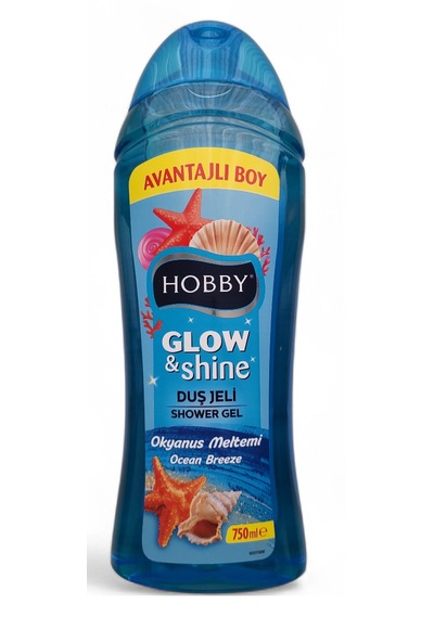 Hobby Glow And Shine Okyanus Meltemi Duş Jeli 750ml Avantajlı Boy Okyanus