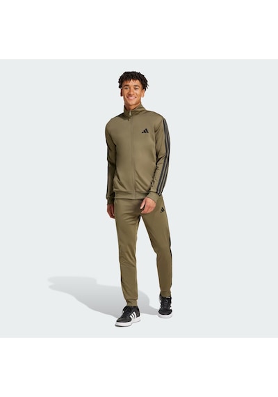 Adidas Sportswear Basic 3-stripes Tricot Erkek Eşofman Takımı Jı8854 Haki