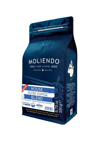 Moliendo House Blend Öğütülmüş Filtre Kahve 250 G - 4 Adet Tarı