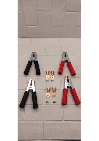 Akü Takviye Maşası 4lü Set Yarım Bakır