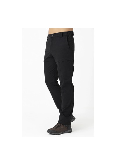 Crozwise Outdoor Düz Paça Erkek Alt Eşofman Siyah 2240 Siyah