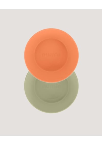 Let's Be Child 2'li Yuvarlak Kase Sage Green-peach