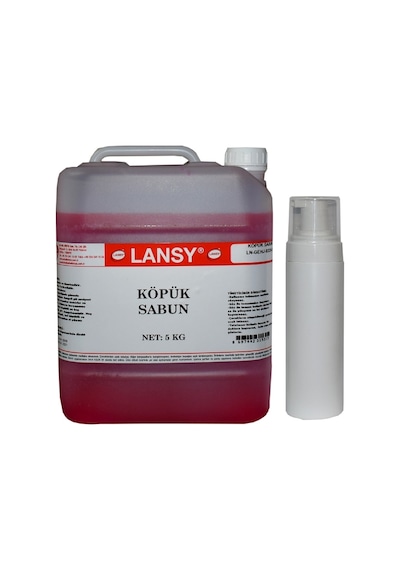 Lansy Köpük Sabun 5 KG + Köpük Yapıcı Dispanser