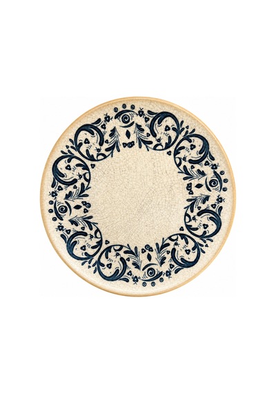 6 Lı Düz Tabak / Tatlı / Pasta / Servis Tabağı 21 Cm Bonna Viento Gourmet Dessert Plate