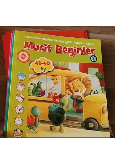 Okul Öncesi Mucit Beyinler Eğitim Seti 36-48 Ay
