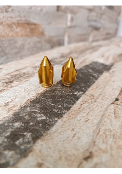 Mts Aliminyum Gold Fuze Sibop Kapağı 2'li Sibop Kapağı Uyumlu