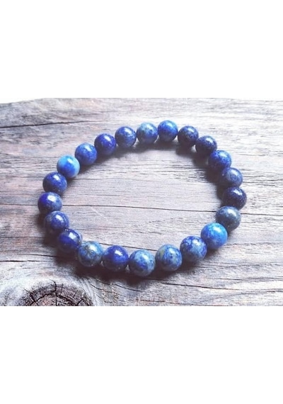 Lapis Lazuli Doğal Taş Bileklik Çok Renkli