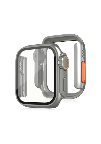 Newface Apple Watch 44mm Watch 49mm Kasa Dönüştürücü Ve Ekran Koruyucu - Yıldız Işığı
