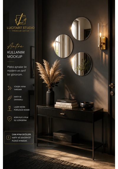 1 Bir Adet 20x20 Cm Yuvarlak Gümüş Pleksi Dekoratif Hafif Pleksi Modern Duvar Dekoru Oval Form Pleksi Gümüş Renk Modern Ev Dekorasyonu Gümüş Gümüş