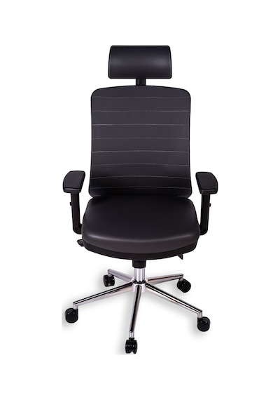 Ofisbazaar Up Deri Yönetici Koltuğu Ergonomik Ve Modern Tasarım Martin 06- Gri Deri Gri Ofisbazaar Up Deri Yönetici Koltuğu Ergonomik Ve Modern Tasarım Martin 06- Gri Deri Gri