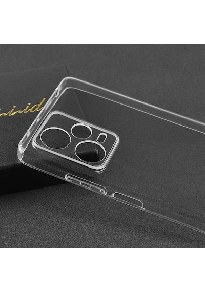 Xiaomi Uyumlu Redmi Note 12 Pro 5g Kılıf Zore Şeffaf Süper Silikon Kapak