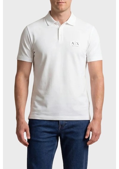 Armani Exchange Erkek Polo Xm002232 Af10364 U0009 Beyaz Beyaz