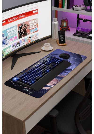 Layla Genshin Impact Anime Oyuncu V2 - 70x30 Xl Gaming Mouse Pad Fare Altlığı