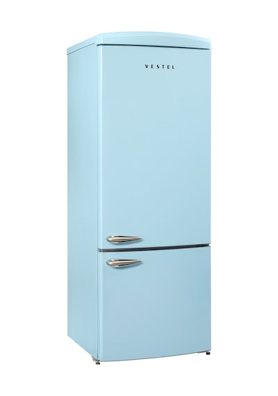 Vestel RETRO NFK52111 Düş Mavisi 471 Lt No-Frost Buzdolabı