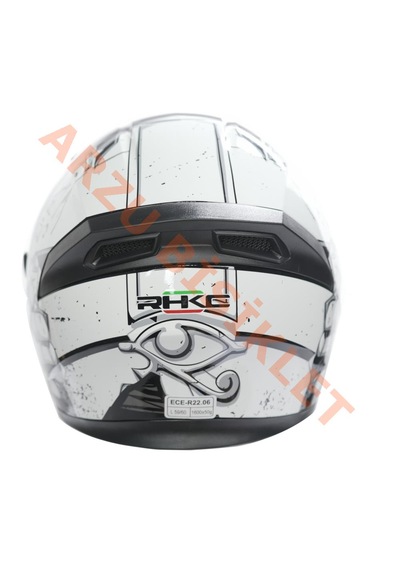 Kc-kapalı Vizörlü Kask Kc316-1 Kuru Kafa Xl E Belgeli Çok Renkli