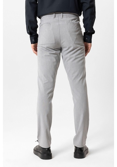 Back And Bond Açık Gri Regular Fit Beli Lastikli Yan Cep Casual Pantolon Çok Renkli