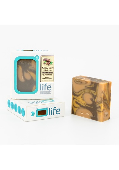 Olife Soap Doğal El Yapımı Kakao Kokulu Sabunu 3 x 100 G
