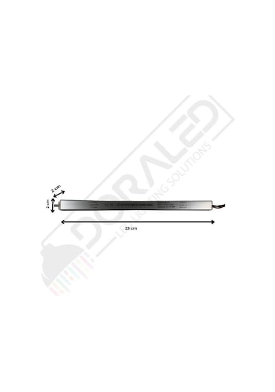 Ultra Slim İnce Parmak Led Adaptör 12 Volt 3 Amper 36 Watt 25x2x2cm