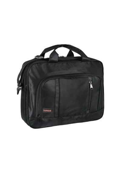 Galb Leather Unisex Siyah 15.6 Inc Laptop & Evrak Cantasi L-3260