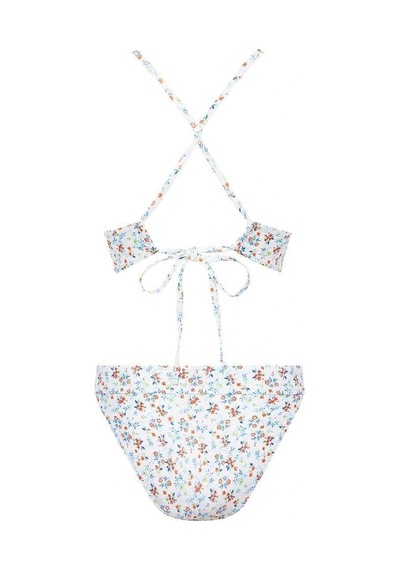 U.S. Polo Assn. Kadın Beyaz Bikini Takım