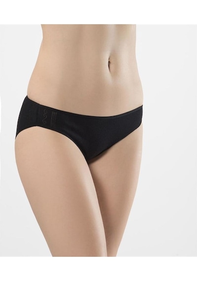 Türen 256 İkili Jakarlı Bikini-sıyah Siyah