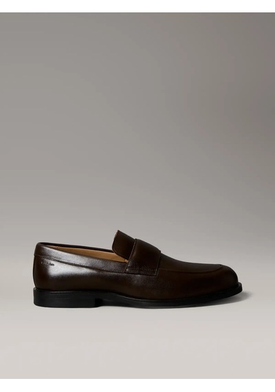 Calvin Klein Ess Rubber Band Loafers Kahverengi Erkek Loafer Ayakkabı