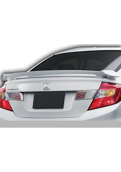 Honda Civic Fb7 Uyumlu Yedek Parça 2012 - 2015 Işıksız Spoiler P