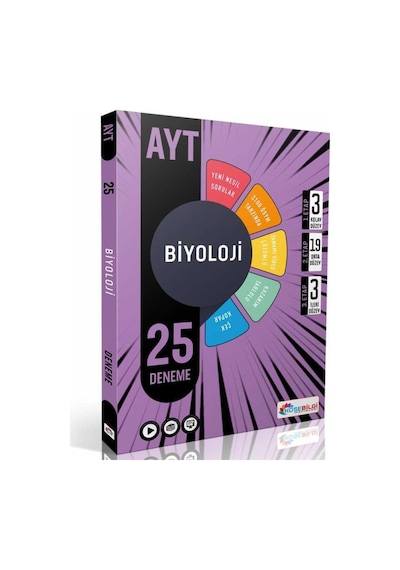 2021 AYT Biyoloji 25 Branş Denemesi- Köşebilgi Yayınları