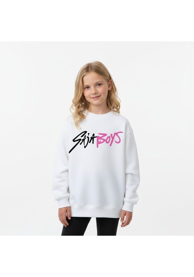 Seabubbles Saja Boys Çocuk Sweatshirt BEYAZ