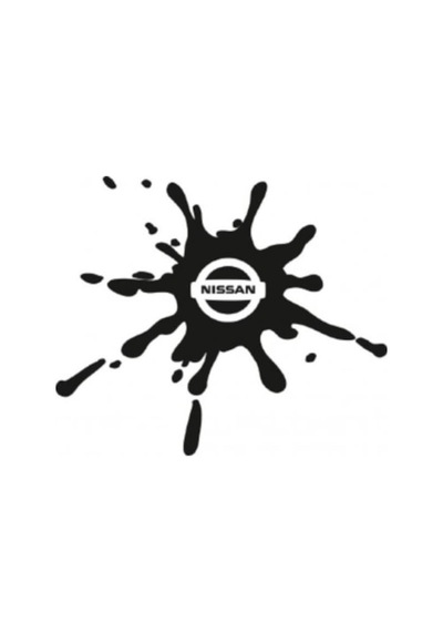 Nissan Damla Görünümlü Sticker Damlası Yapıştırma 2 Adet