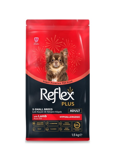 Plus Kuzu Etli Küçük Irk Yetişkin Köpek Maması 1.5 Kg