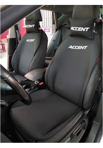 Hyundaı Accent Nakışlı Ön Ikili Oto Koltuk Kılıfı