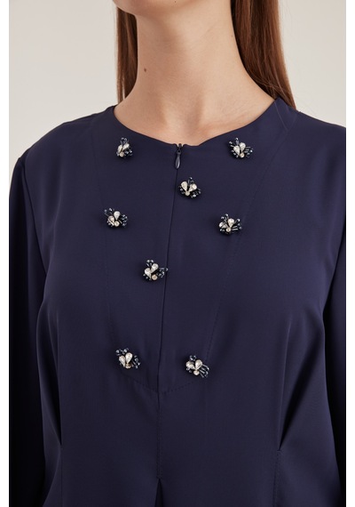 Aker 24aw15760112 Büyük Beden Tunik 24aw15760112 014 Lacivert Lacivert