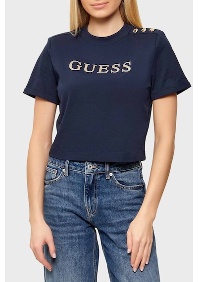 Guess Bayan T Shirt W6gı06 K3018 G7p1 Lacivert Lacivert