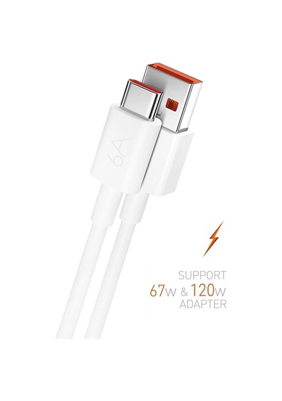 Lebron M6 Type-c To Usb-a Pd 67w 6a Şarj Ve Veri Aktarım Kablosu
