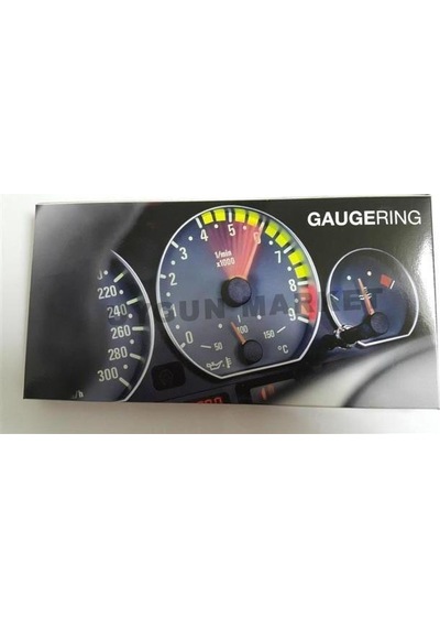 E36 Bmw Krom Gösterge Halkası Bmw 3 Seri E36 Krom Kadran Çerçeves