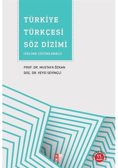 Türkiye Türkçesi Söz Dizimi  - Mustafa Özkan  - Babıali Kültür