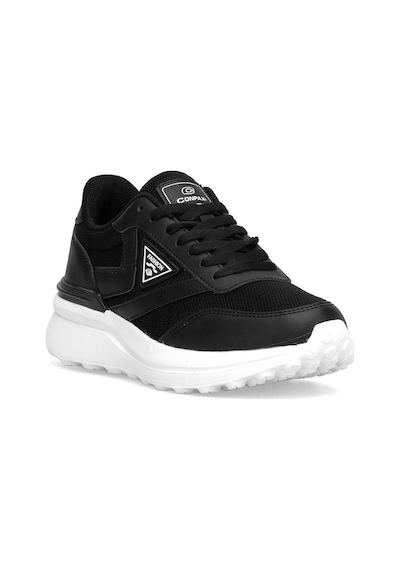 Ayakkabı Fuarı Elit Yscpx6081 Kadın Klasik Sneaker Siyah - Beyaz Siyah - Beyaz