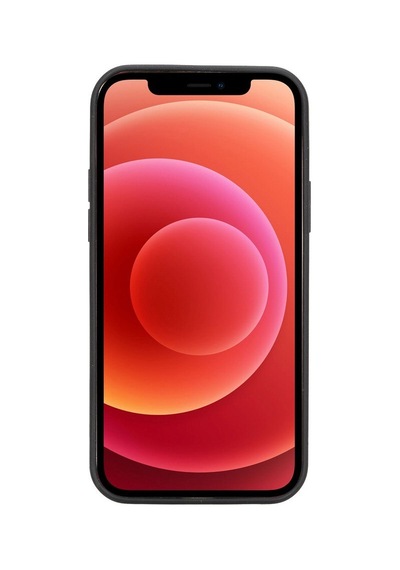 Bouletta Apple Uyumlu iPhone 12 Pro Deri Arka Kapak Brn4Ef Mavi (541846438)